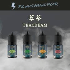 Teacream 萃茶水果茶系列 30ml 30mg 鹽尼古丁小煙油 鐵觀音/梨山烏龍/午後紅茶/茉莉綠茶 POD小煙通用